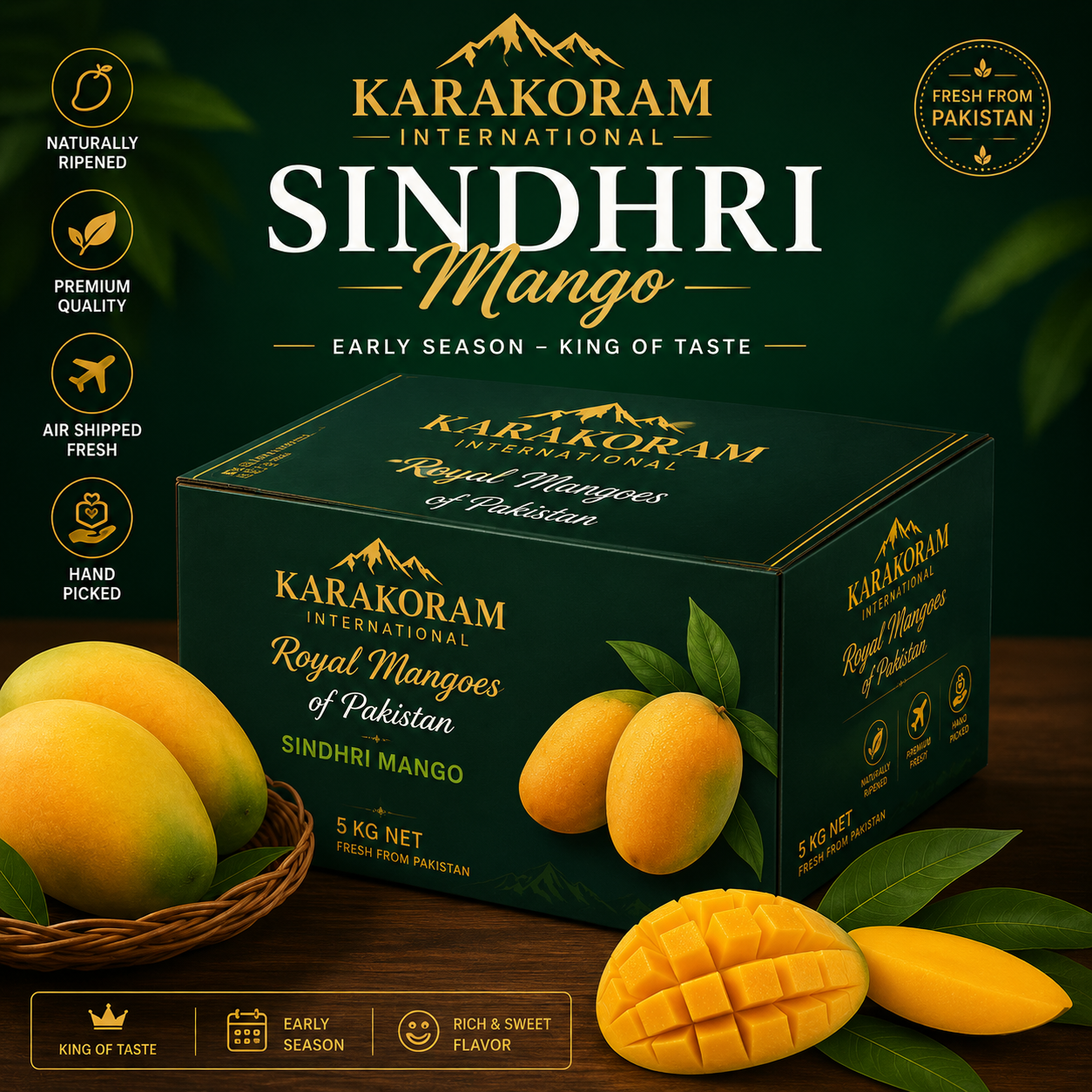 KKI - Sindhri Mangoes